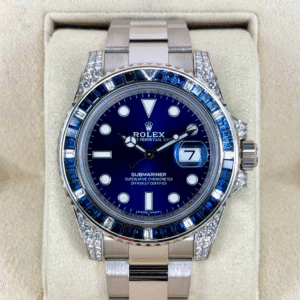 2020 Rolex Submariner 40mm 116659SABR White Gold Blue Dial