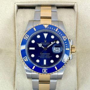 2020 Rolex Submariner "Bluesy" 40mm 116613LB Two-Tone Blue Dial