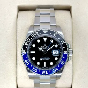 NEW 2025 Rolex GMT-Master II "Batman" 40mm 126710BLNR (126710) Stainless Steel Oyster Bracelet Black Dial
