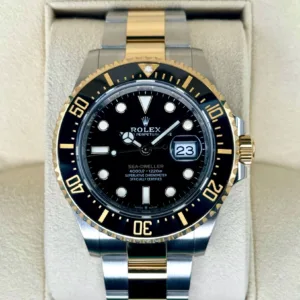 2022 Rolex Sea-Dweller 43mm 126603 Two-Tone Black Dial